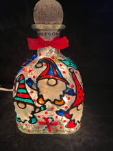 Load image into Gallery viewer, Christmas gnomes Patron bottle Lamp
